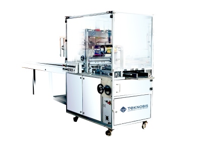 teknopack 70- flow pack, waffer, biscuit, cake, on edge, bar feeding and packaging machine_